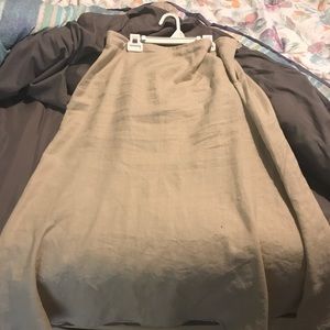 Linen skirt